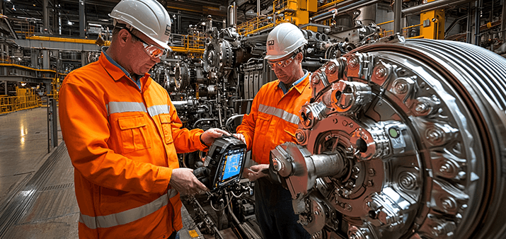 ouvrier de maintenance industrielle m&eacute;tier en tension